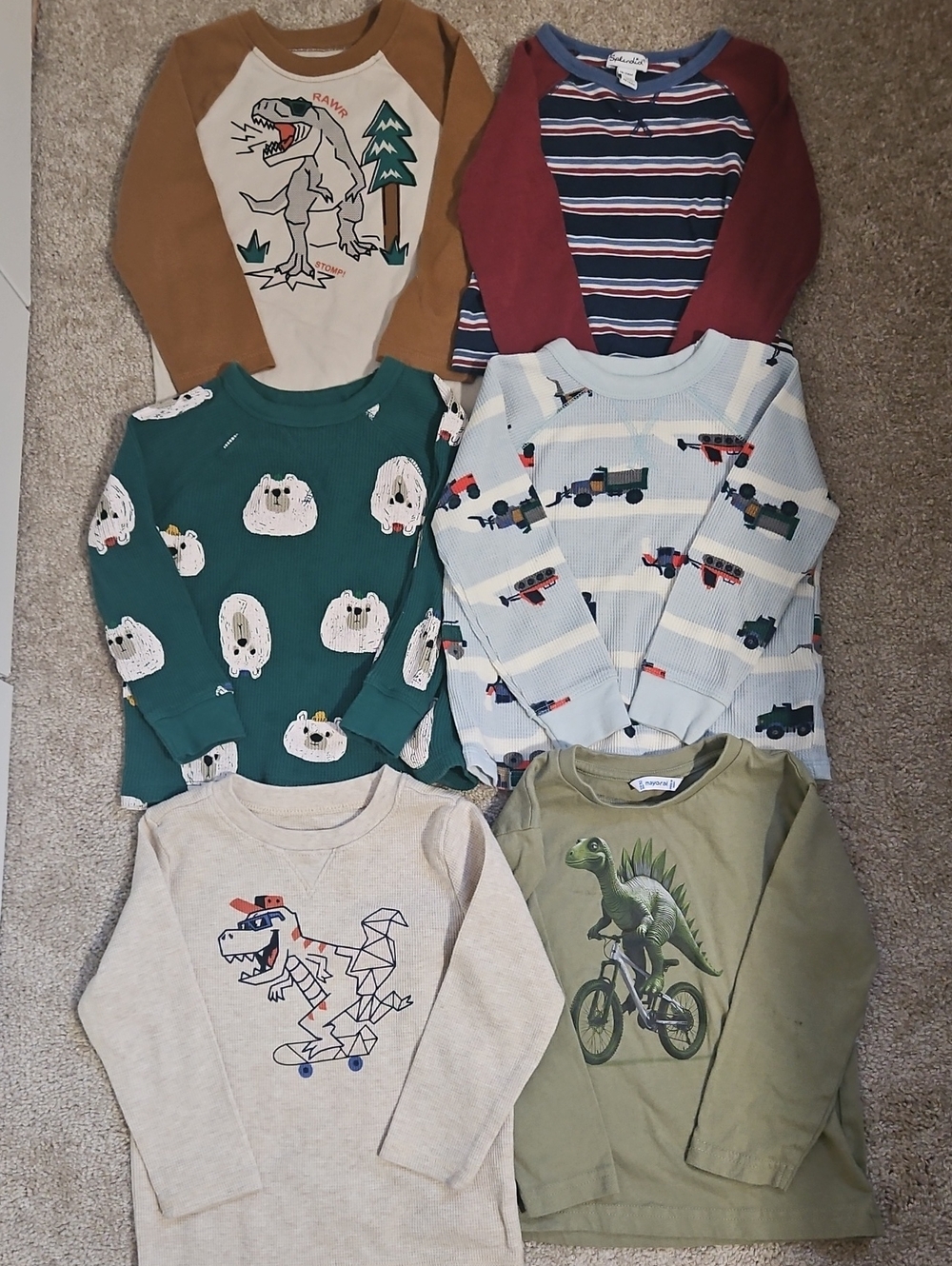 Assortment of 18months-2T Boy Tees